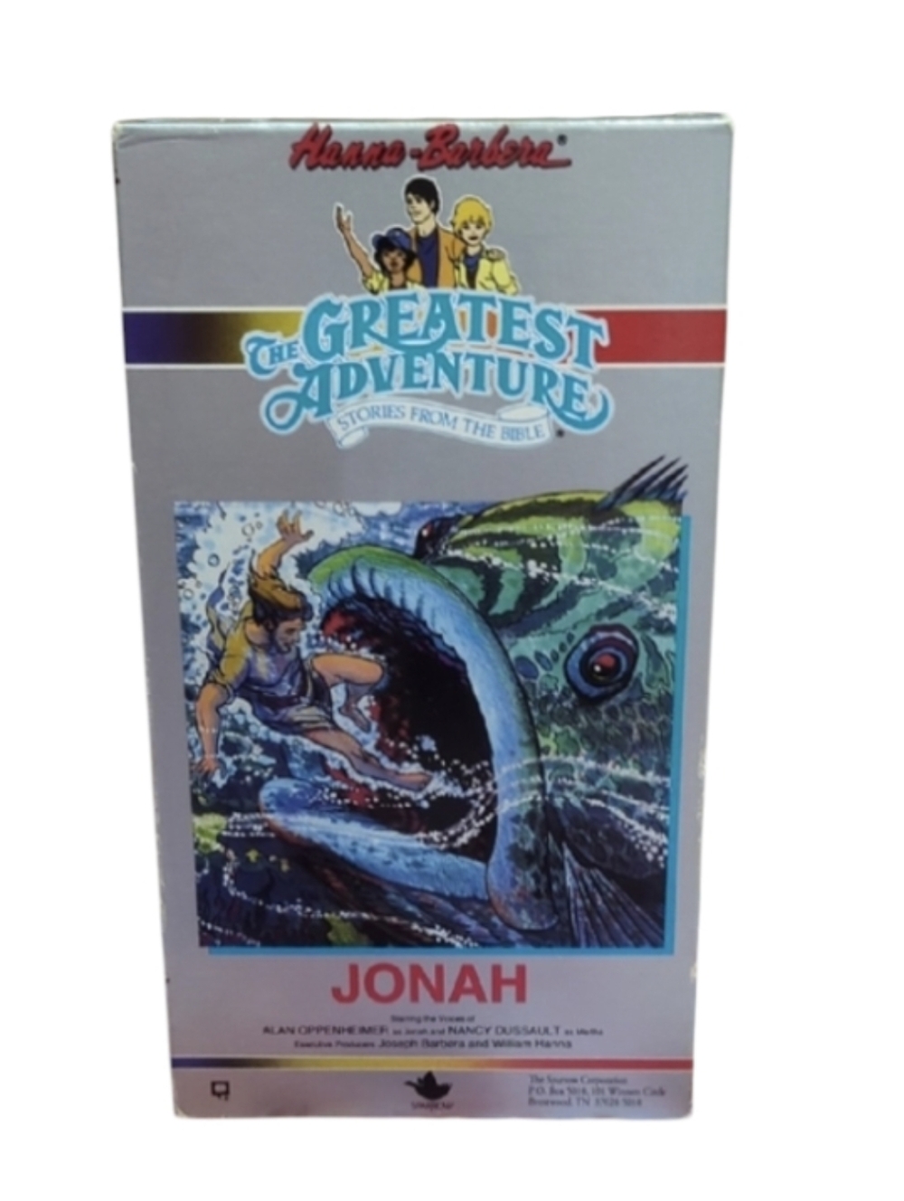 Hanna-Barbera The Greatest Adventure: Jonah VHS Tape Cartoon